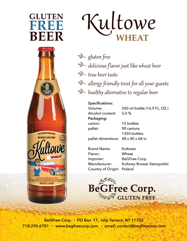 Kultowe Wheat Gluten Free Beer